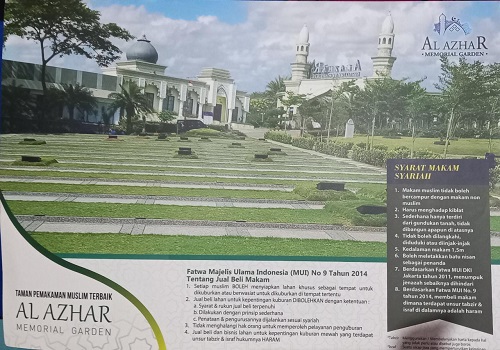 Discount Khusus Kuburan Orang Islam Al Azhar Memorial Garden Bekasi