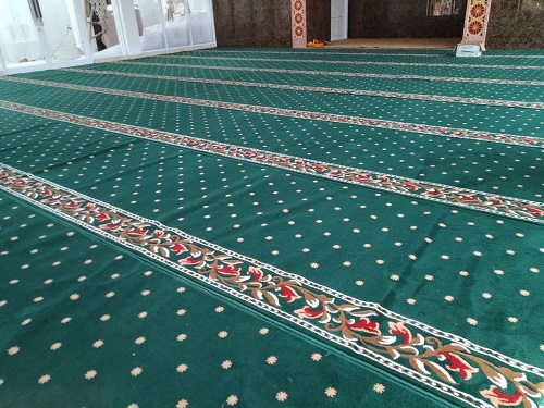 harga karpet hijau masjid